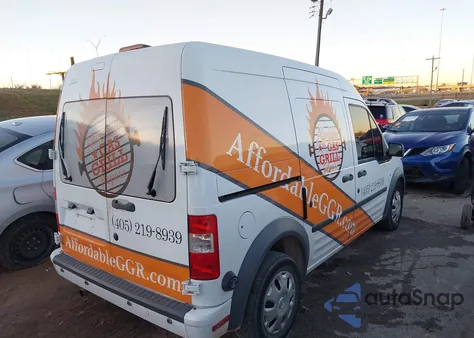 2010 Ford Transit Connect Xlt from USA, damaged, VIN NM0LS7DN3AT029494